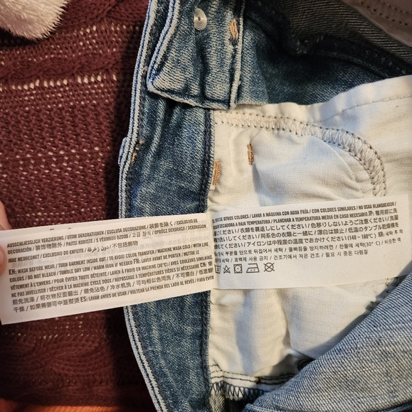 Abercrombie & Fitch Harper Skinny Boot Light Wash Jeans size 24/00S - Picture 10 of 11